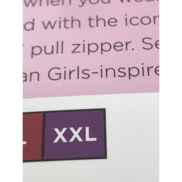 WOMEN'S Size XXL 2XL JUICY COUTURE LA MEAN GIRLS VELOUR FULL ZIP HOODIE JACKET - Picture 6 of 7